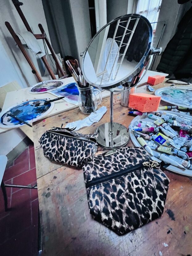 Grassinan ateljeessa joulukuussa 2024