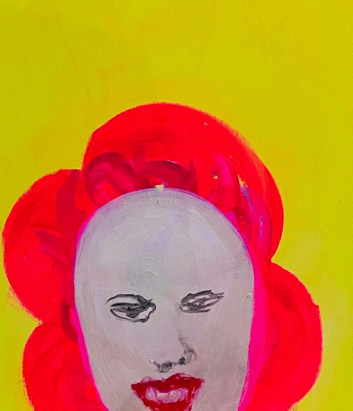 Arrogantti ilmapallo, 2025, 70 x 35 cm.