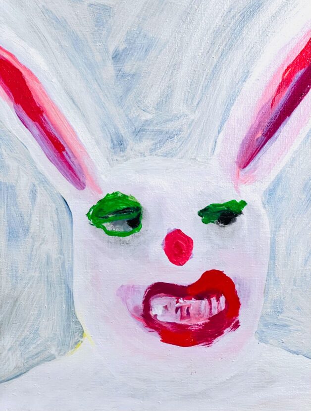 Bunny, 2025, 30 x 30 cm