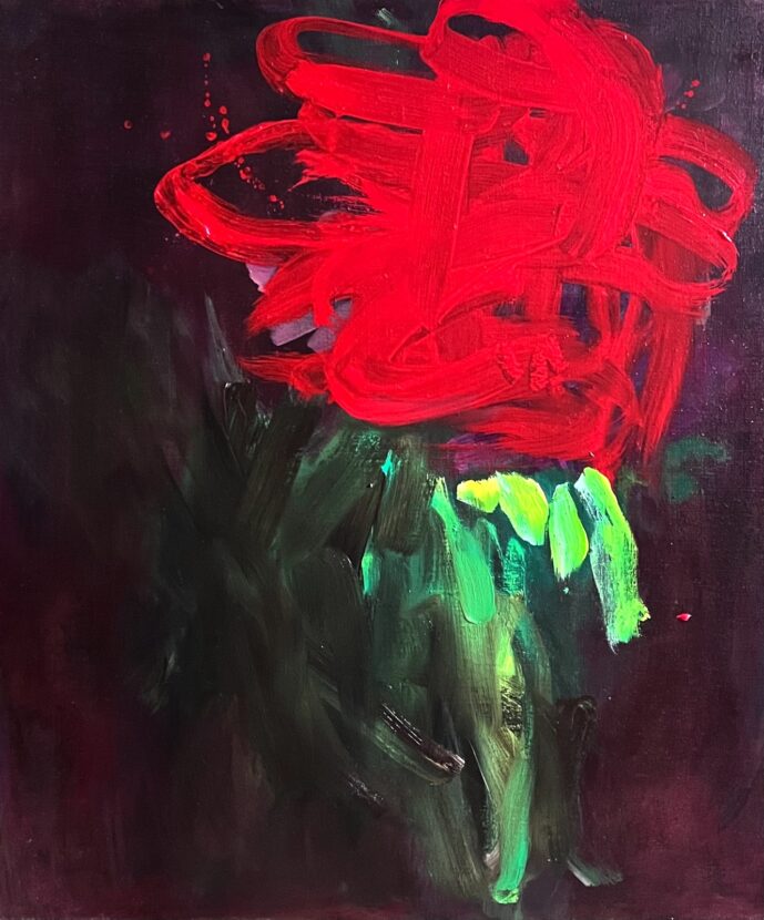 Déjà Vu, 2025, 70 x 60 cm