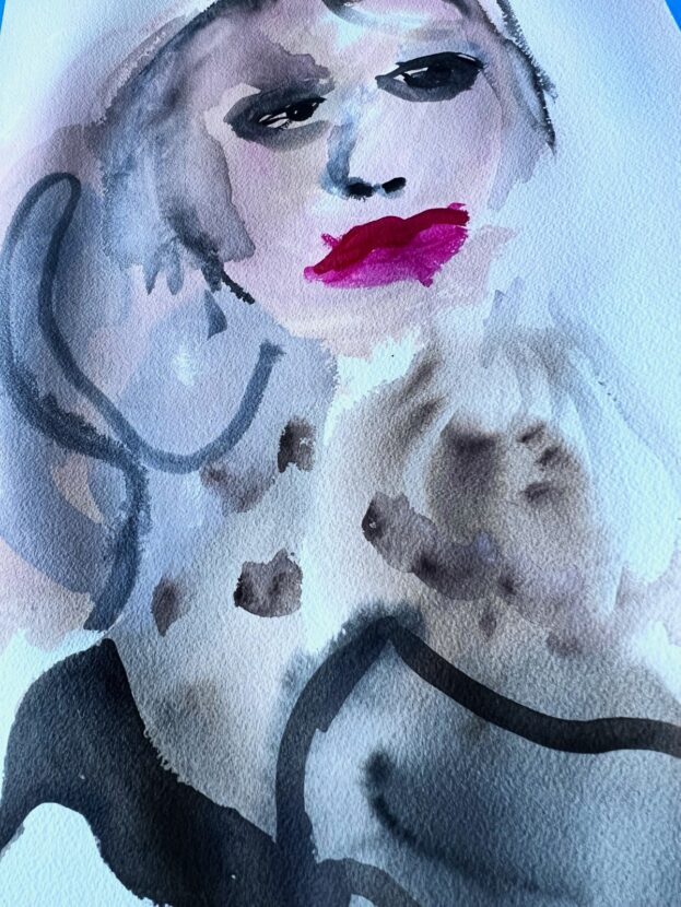 Wondering, 2025, 51 x 36 cm