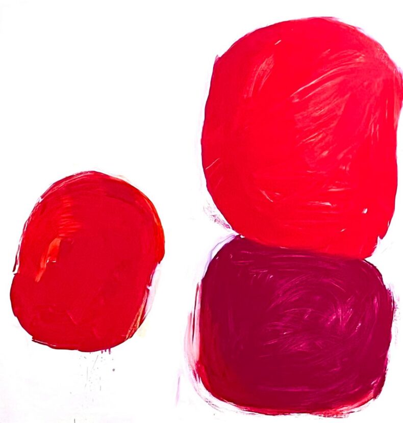 Avec Papà, 2026, 105 x 100 cm