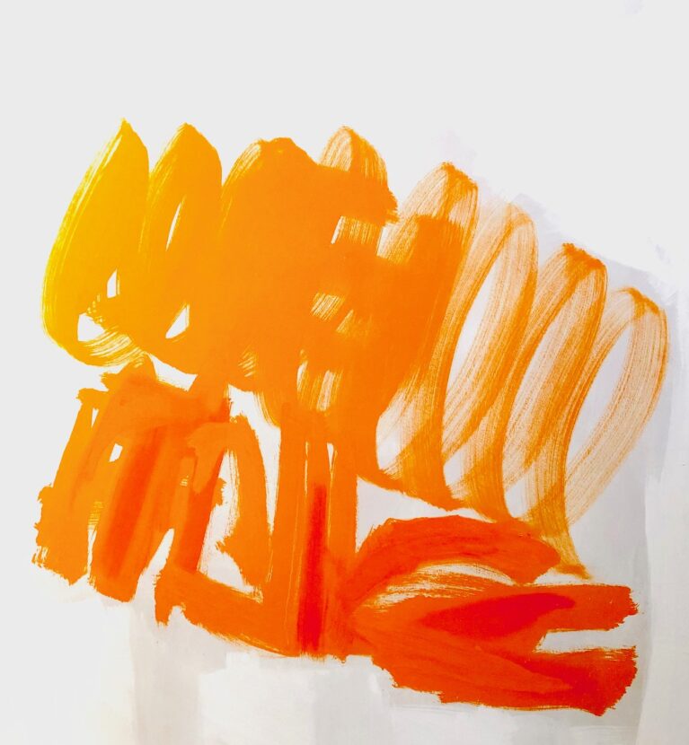 Näin kirjoitetaan sana ”kukka”, 2019, 130 x 120 x 4 cm